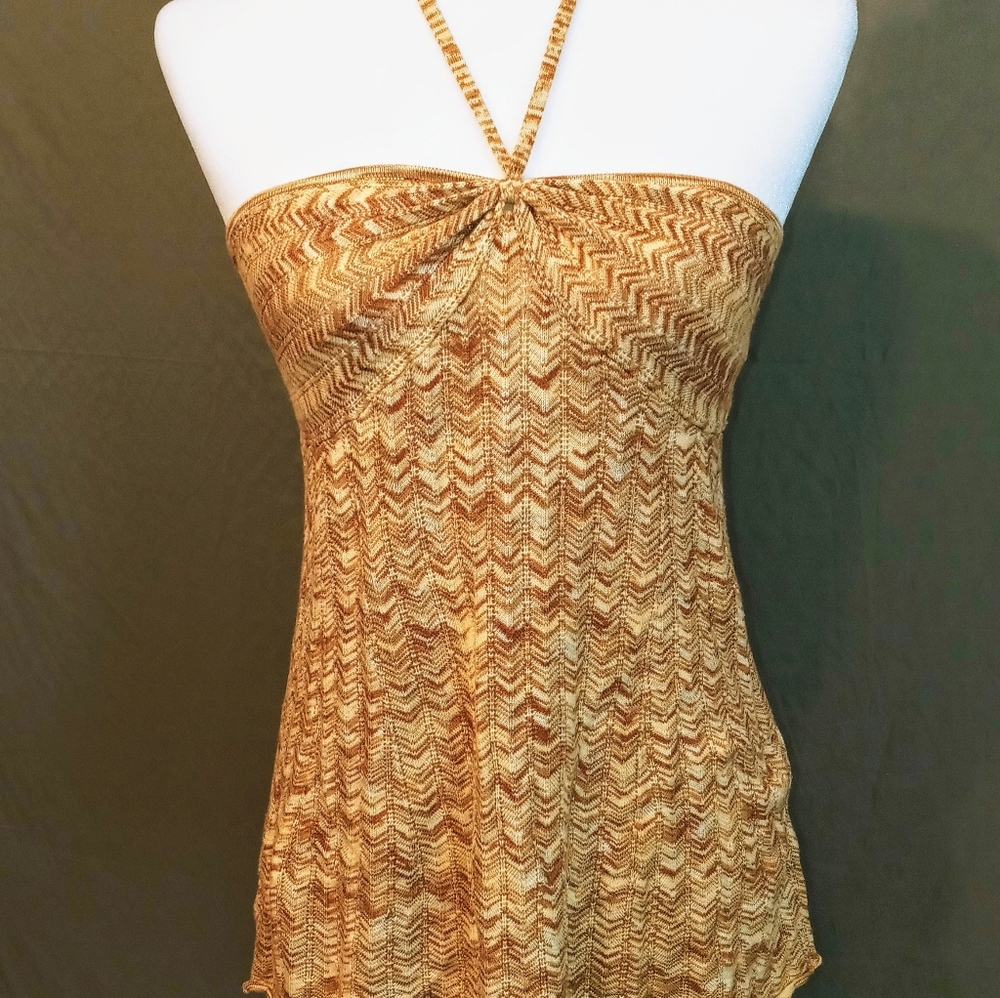 ANN TAYLOR LOFT HALTER TOP